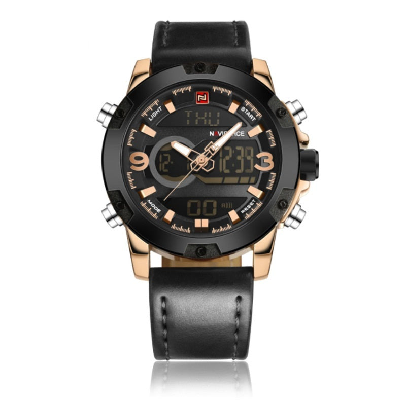 Men Sport Watches Leather