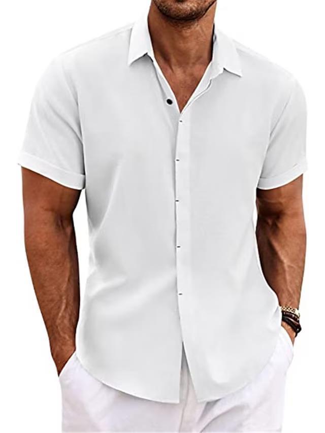 Men's Loose Linen T-shirt