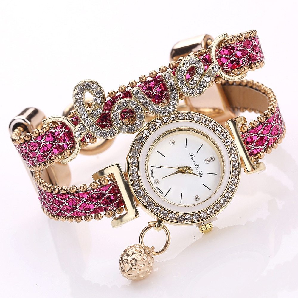 Women Bracelet Watches Ladies Watch Rhinestones