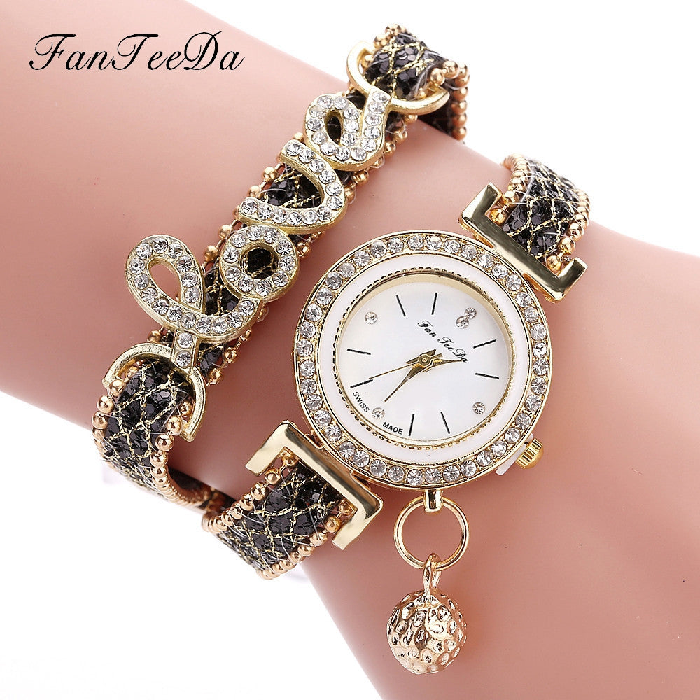 Women Bracelet Watches Ladies Watch Rhinestones