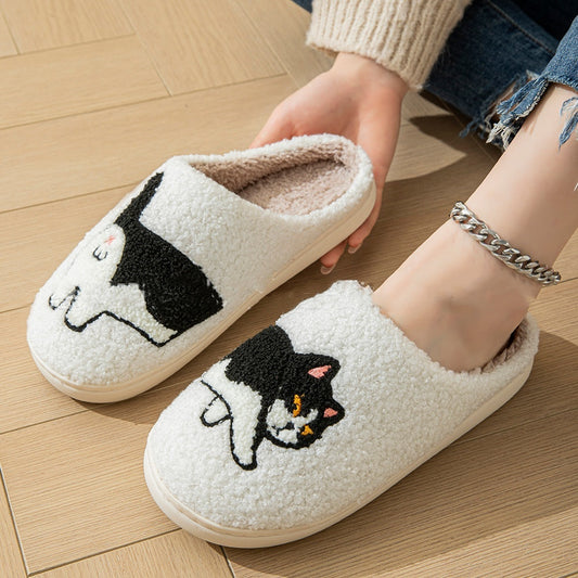 Cartoon Cotton Slippers For Women