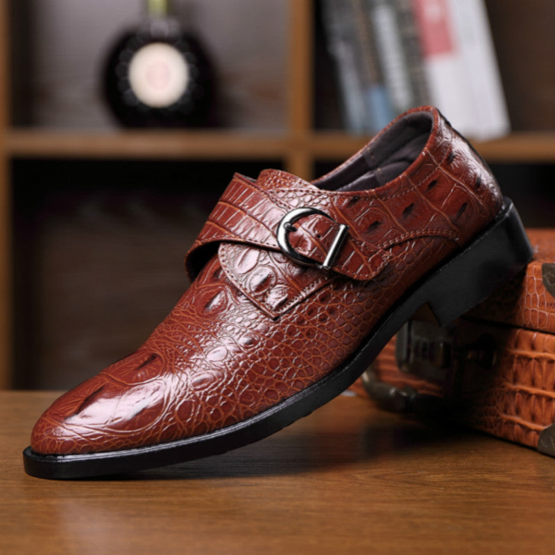 Belt Buckle Business Leather Shoes