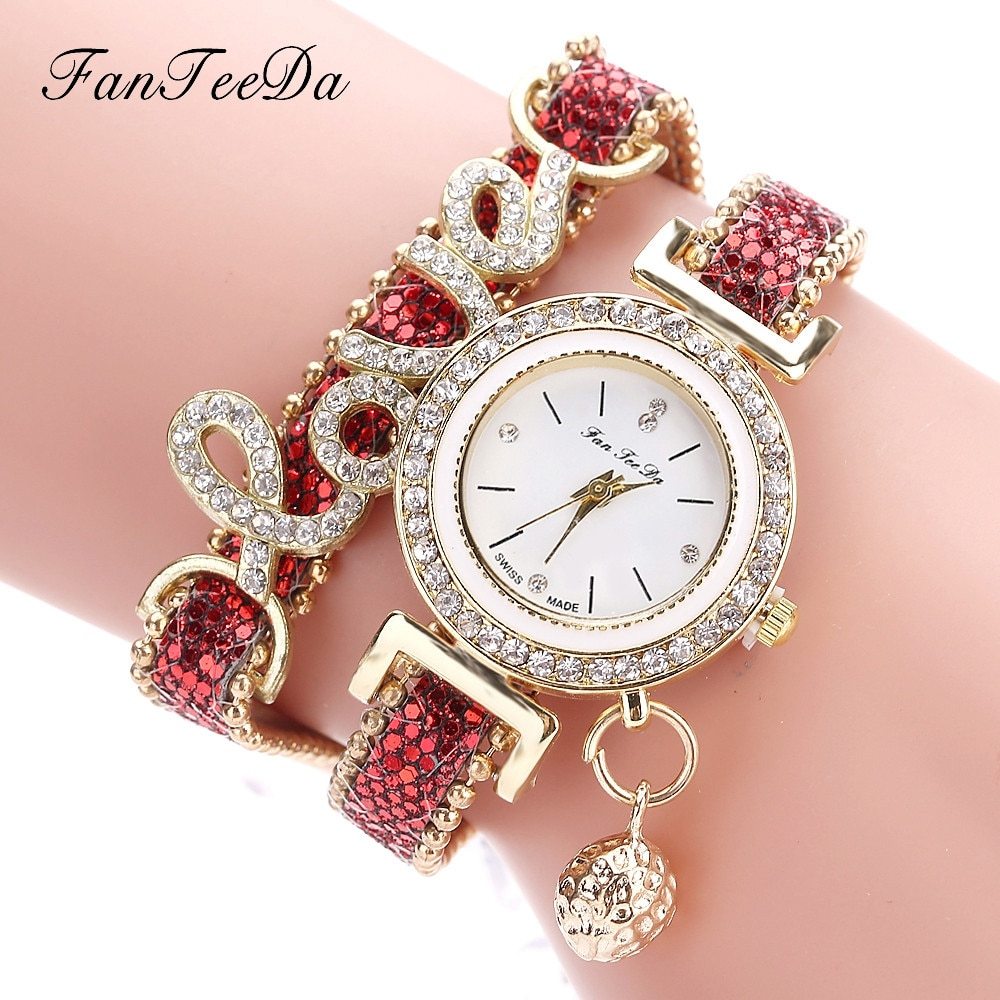 Women Bracelet Watches Ladies Watch Rhinestones