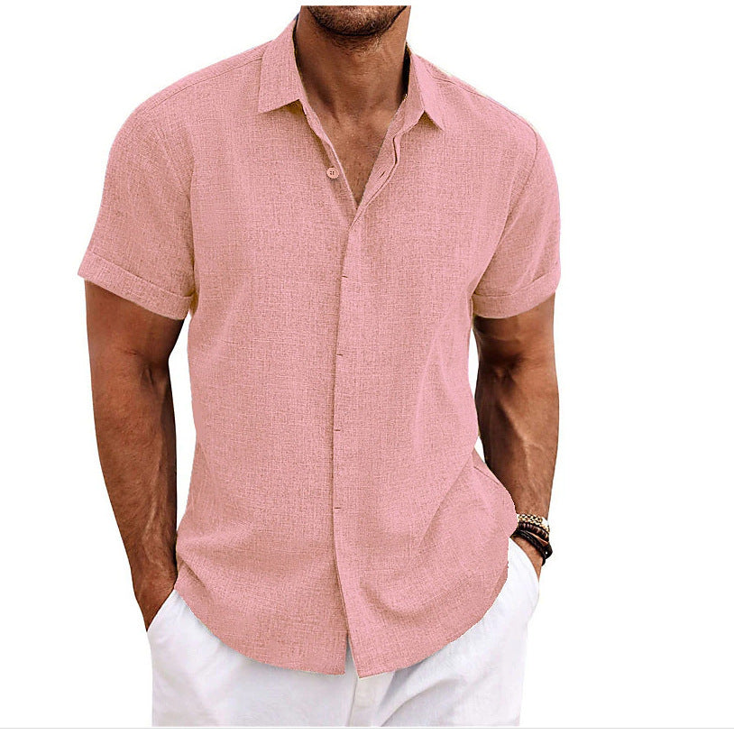 Men's Loose Linen T-shirt