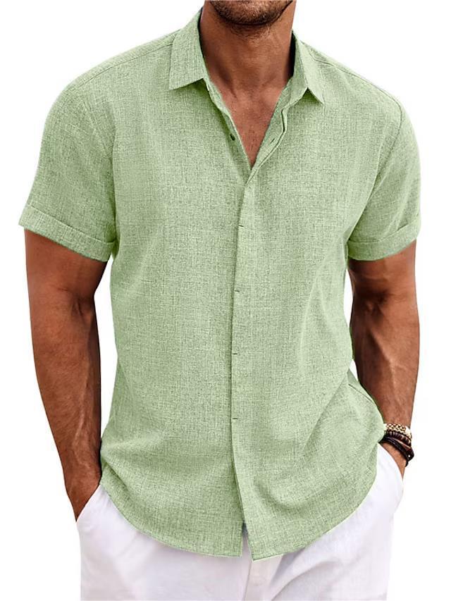 Men's Loose Linen T-shirt