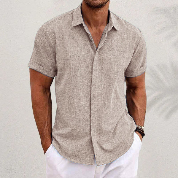 Men's Loose Linen T-shirt