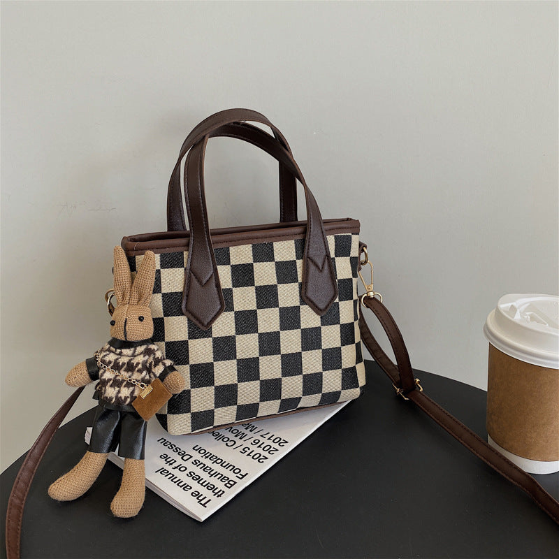 Houndstooth Shoulder Bags