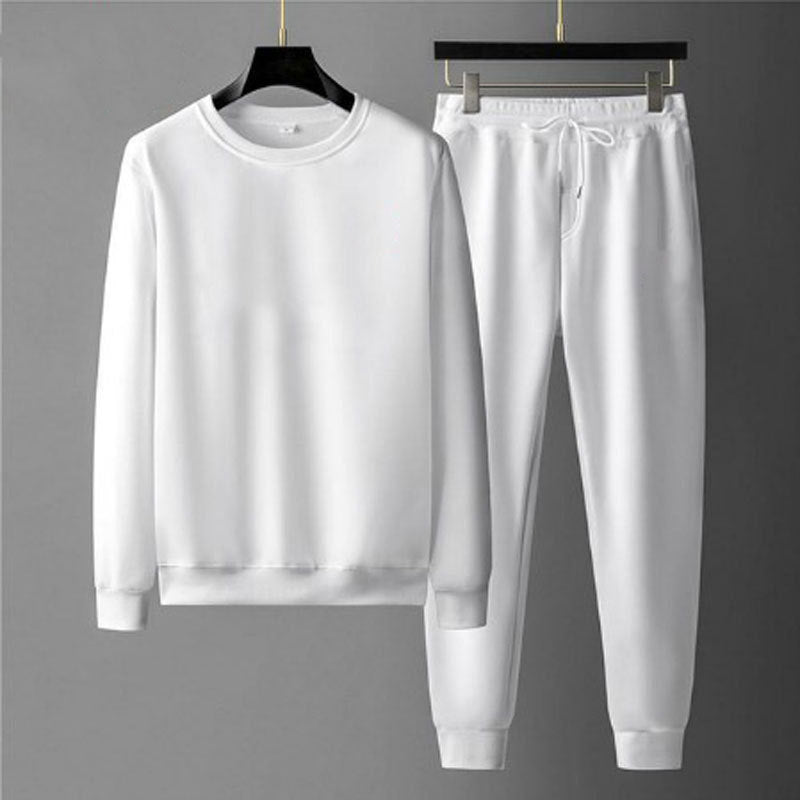 Round Neck Sweatshirt And Sweatpants